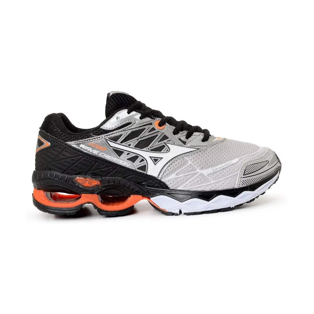 Mizuno Wave Creation 20 Cinza Laranja