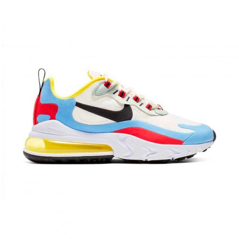 Air Max 270 React Branco/Amarelo