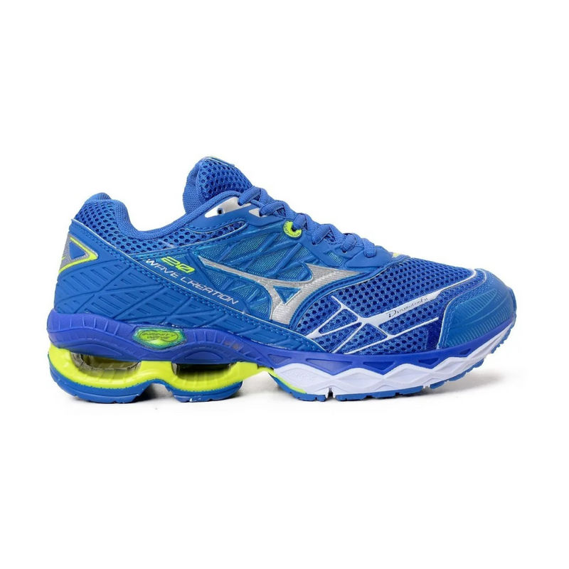 Mizuno Wave Creation 20 – Azul/Limão