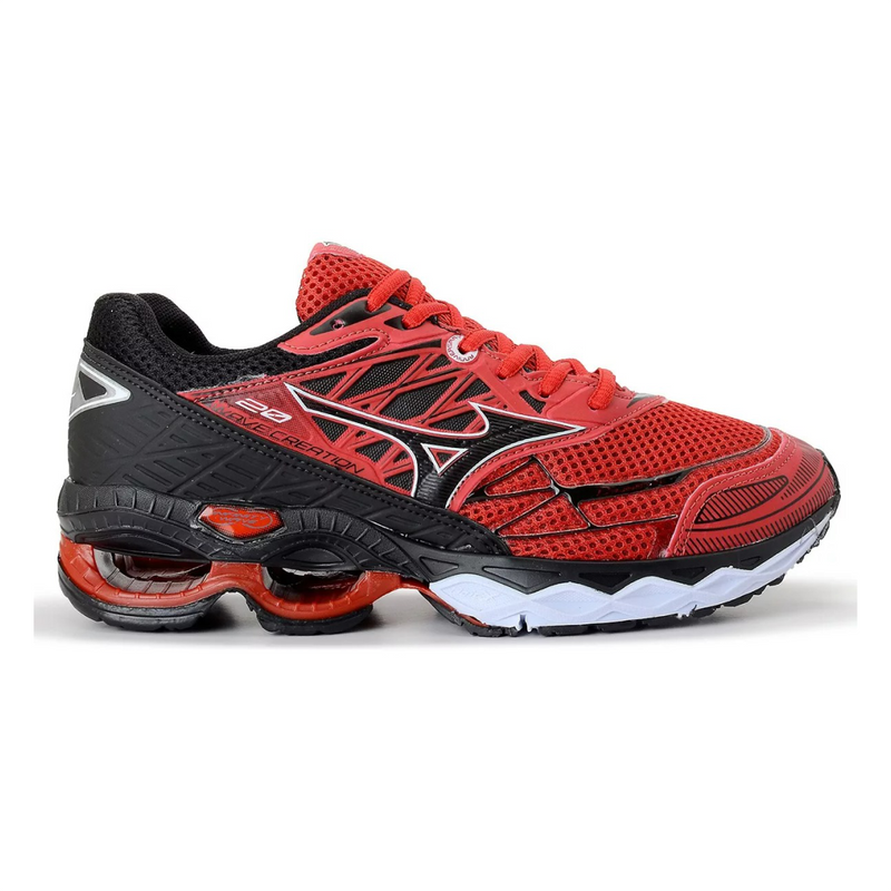 Mizuno Wave Creation 20 – Vermelho/Preto