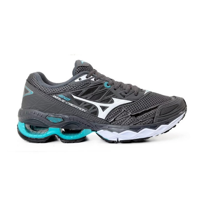 Mizuno Wave Creation 20 – Grafite/Limão