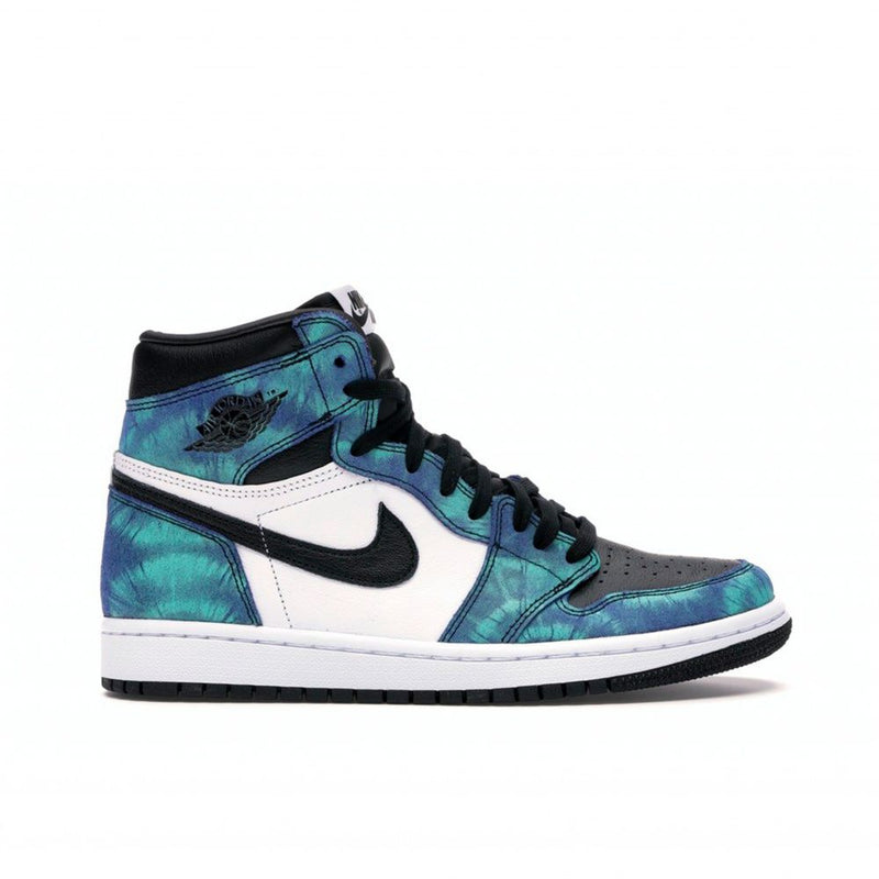 Air Jordan 1 High Tie Dye – Azul/Preta