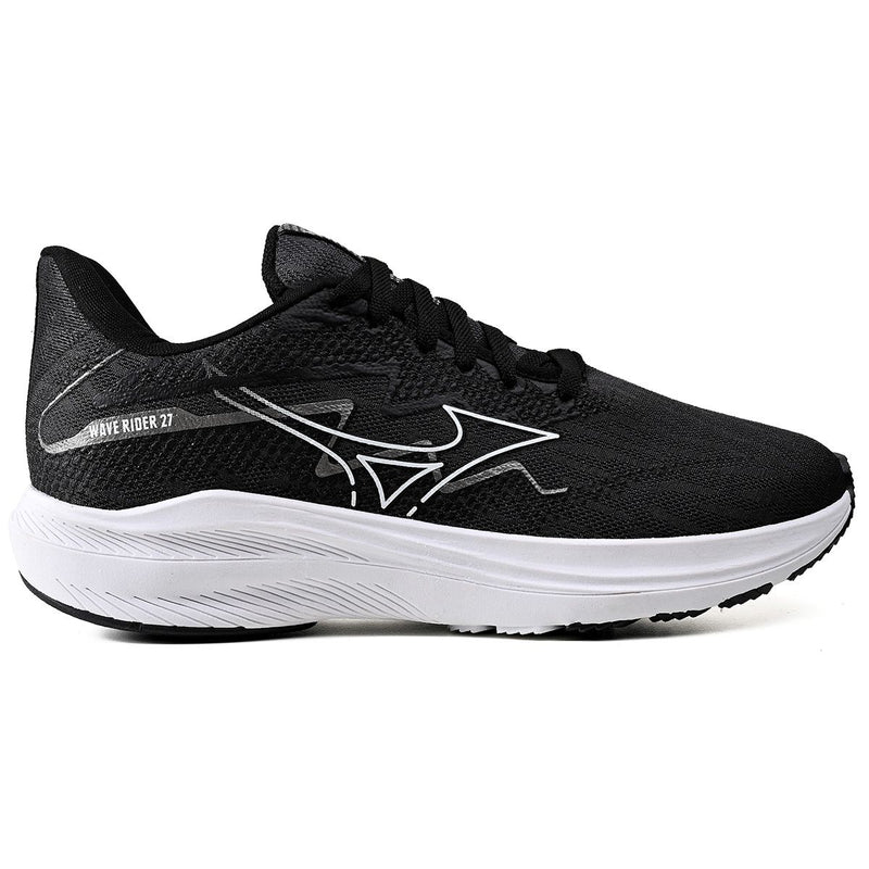 Mizuno Wave Rider 27 Preto e Branco