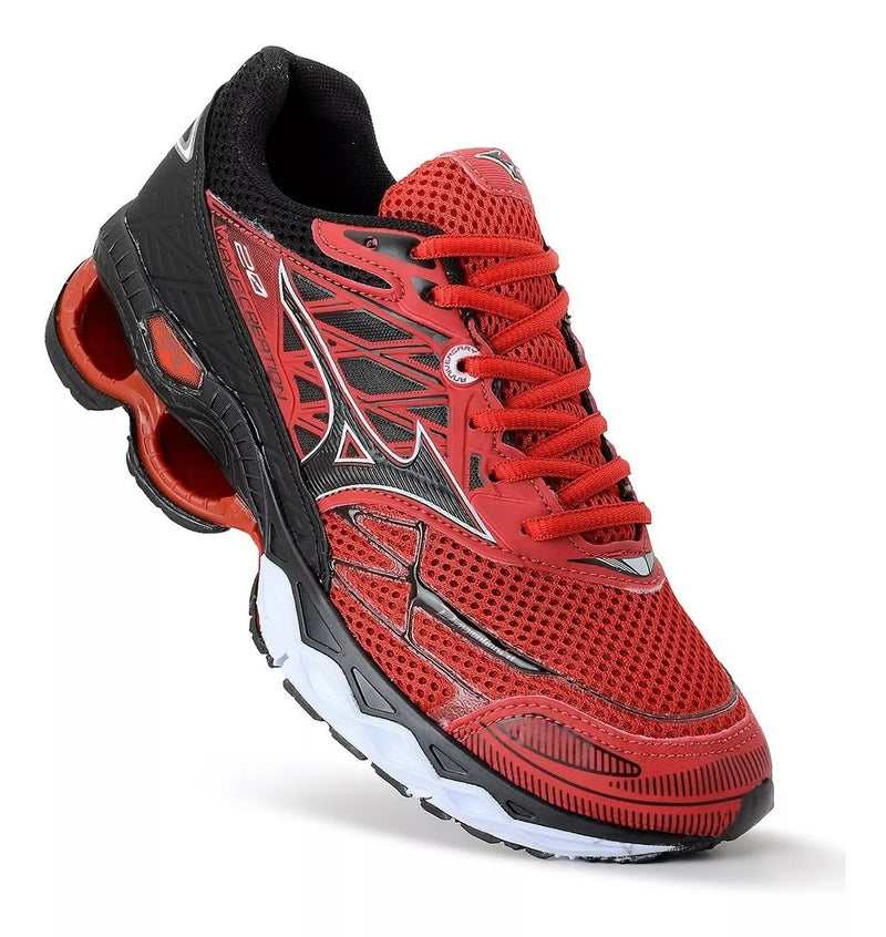 Mizuno Wave Creation 20 – Vermelho/Preto