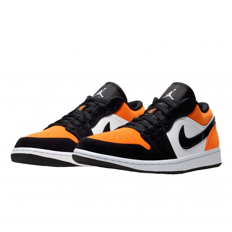 Air Jordan 1 Low Shattered Backboard Preta/Laranja