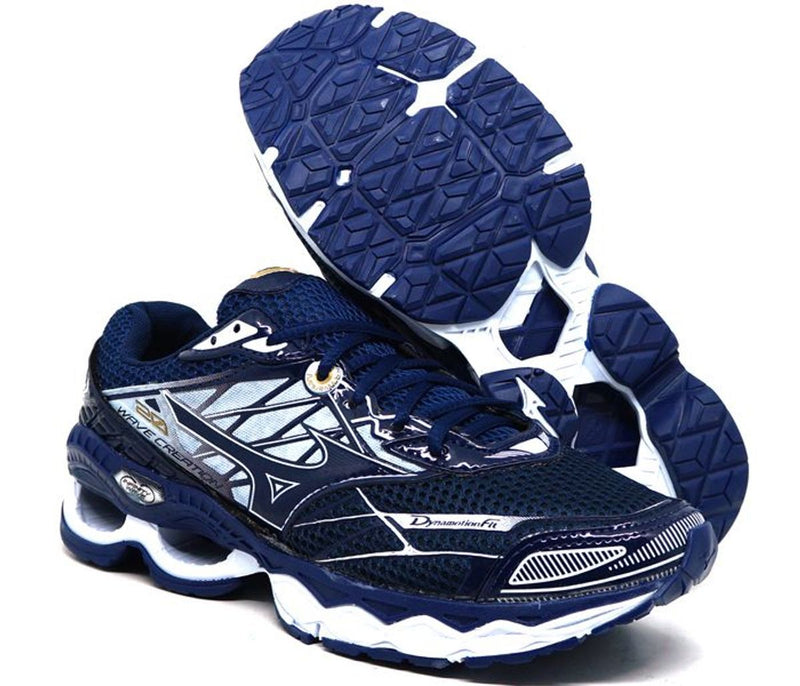 Mizuno Wave Creation 20 – Azul/Branco