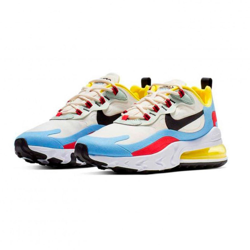 Air Max 270 React Branco/Amarelo