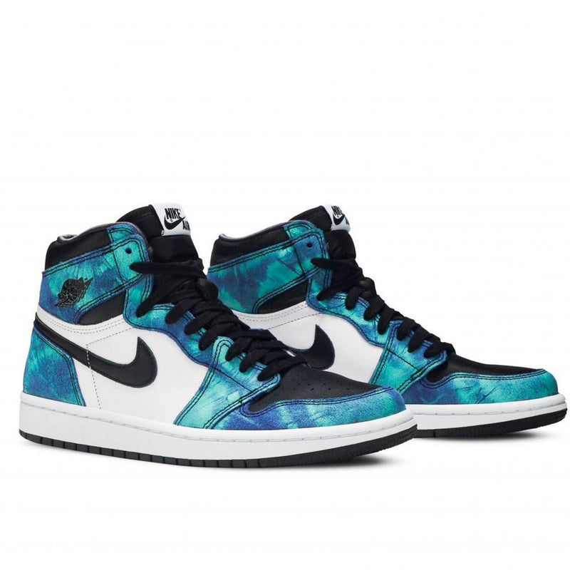 Air Jordan 1 High Tie Dye – Azul/Preta