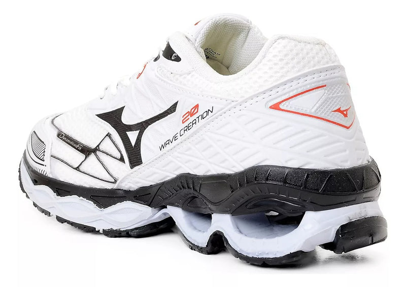 Mizuno Wave Creation 20 – Branco/Preto