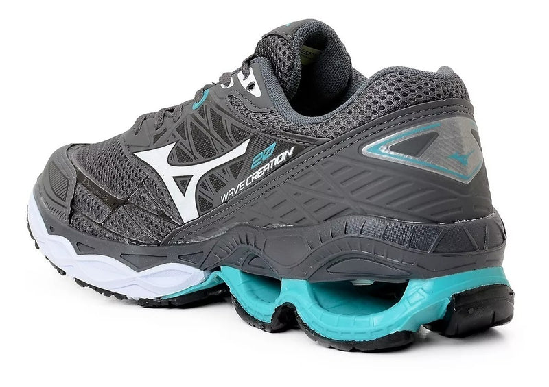 Mizuno Wave Creation 20 – Grafite/Limão