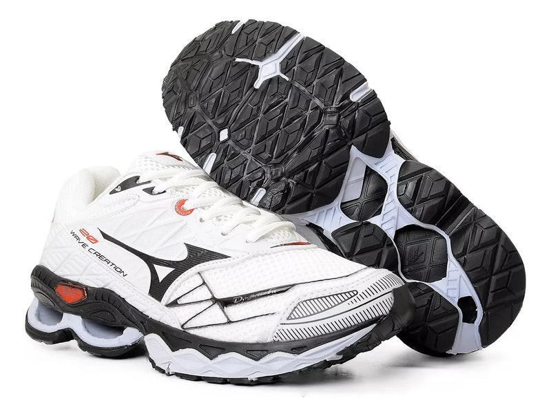 Mizuno Wave Creation 20 – Branco/Preto